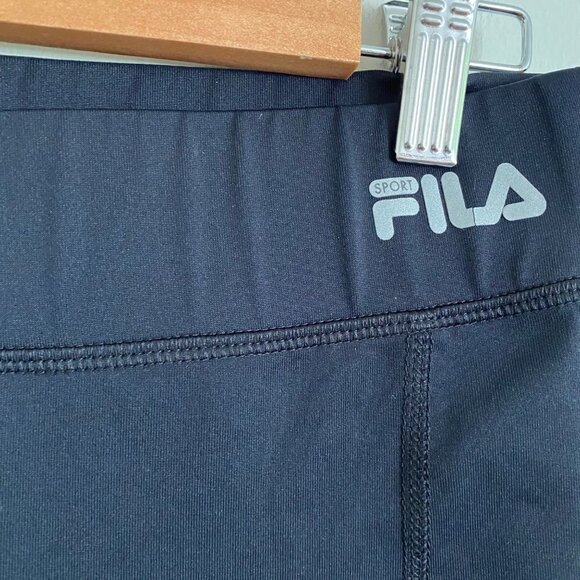 Fila Sport Women's Running Tights Size Small Black - Picture 4 of 9